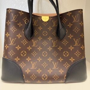 Louis Vuitton Monogram Brown and Black Tote